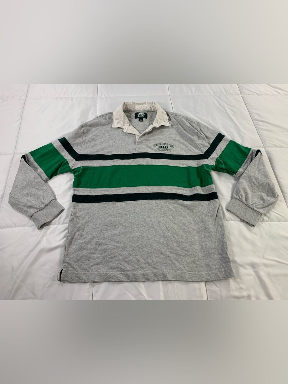 Pre loved ROOTS shirt mens size M